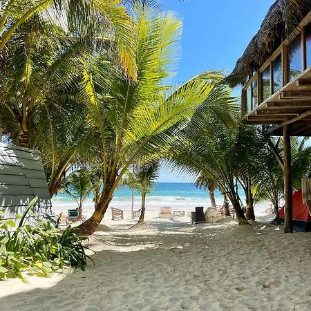 Chavez Eco Beach Camping And Cabanas ตูลุม ภายนอก รูปภาพ