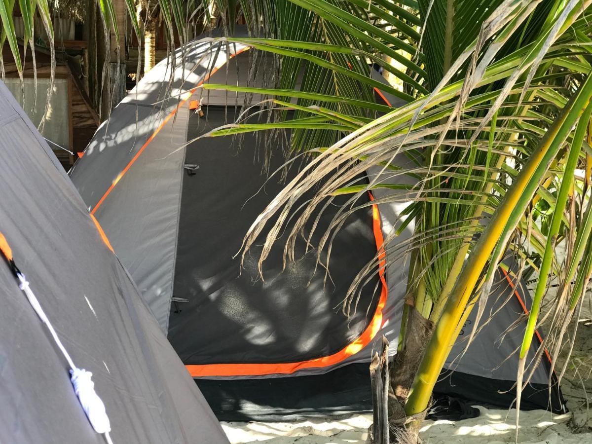 Chavez Eco Beach Camping And Cabanas ตูลุม ภายนอก รูปภาพ